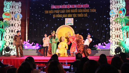 Một tiết mục tham gia hội thi